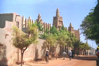 Moschee in Mopti 2001