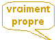 vraiment propre